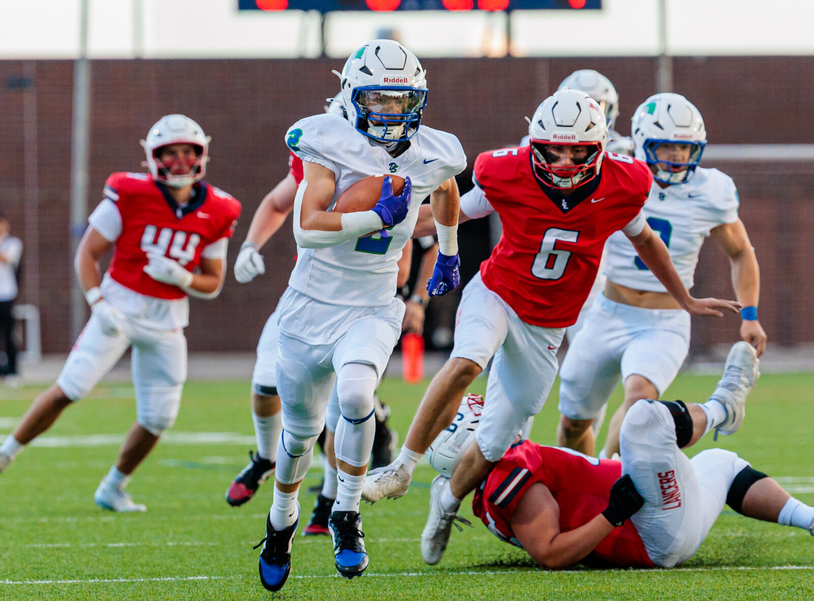 Doherty football finds rhythm in second half to beat Liberty