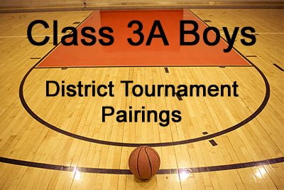3A Boys District Tournaments