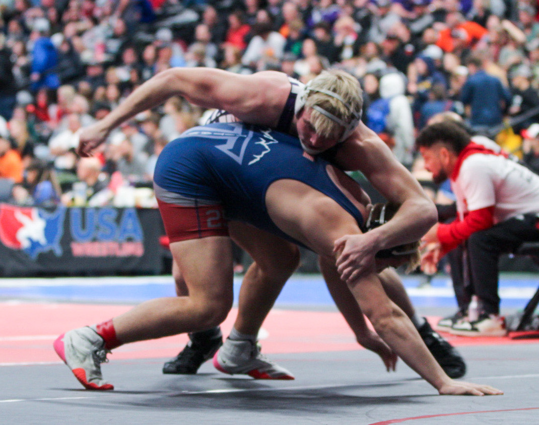 Salida’s Drew Johnson pins his spot in the boys wrestling finals