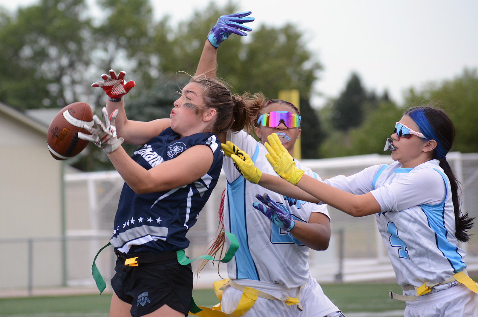 Vista PEAK flag football rallies to defeat Columbine at Trailblazer Stadium - Colorado Preps