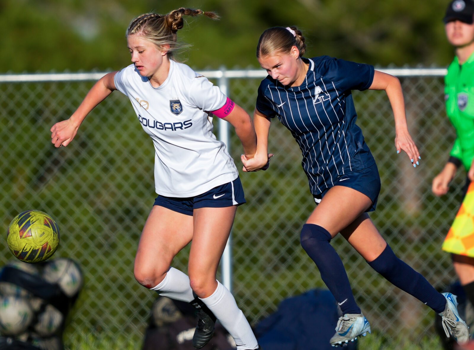 Evergreen girls soccer beats Air Academy to end regular season