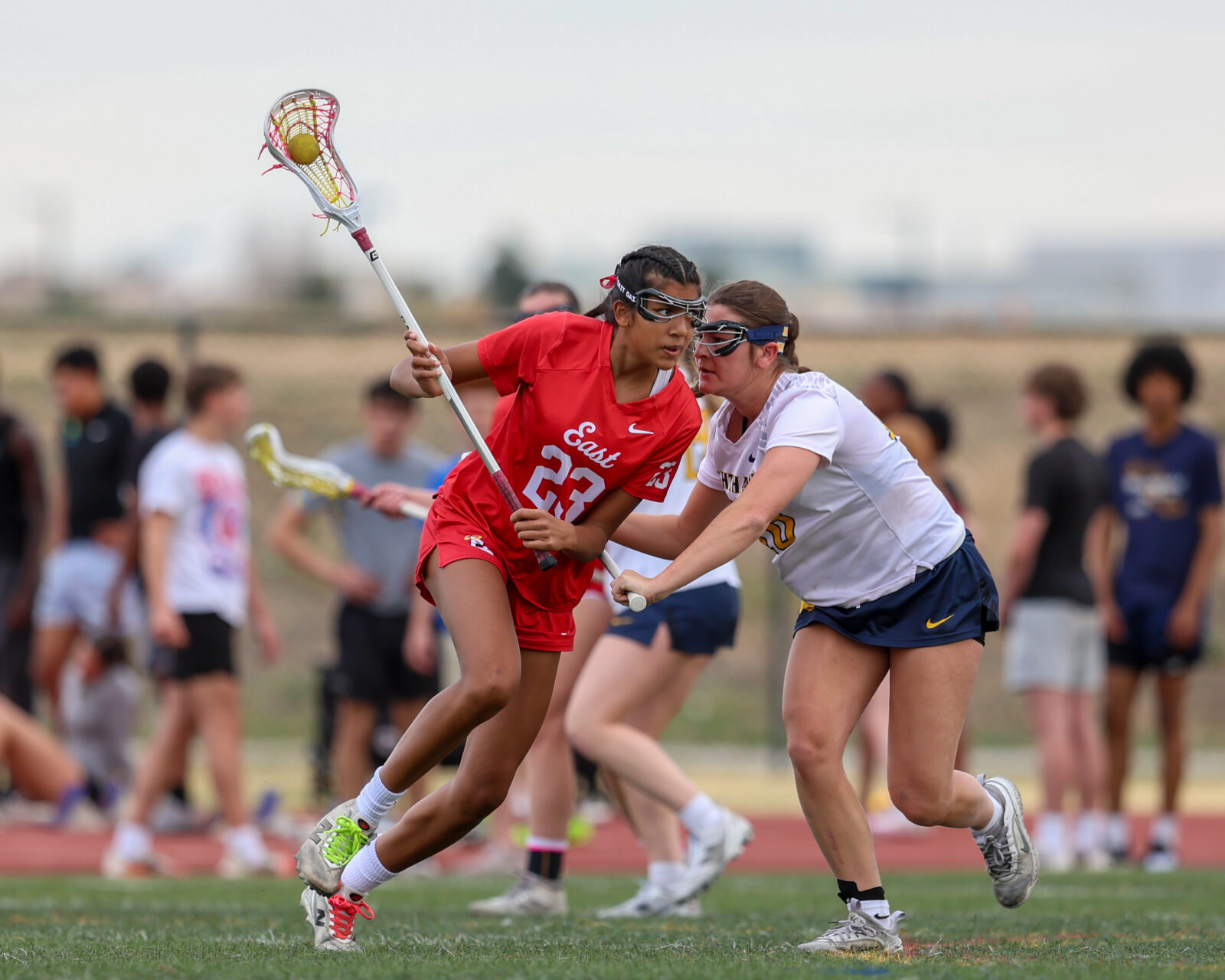 Denver East girls lacrosse steady offensively in win over Northfield