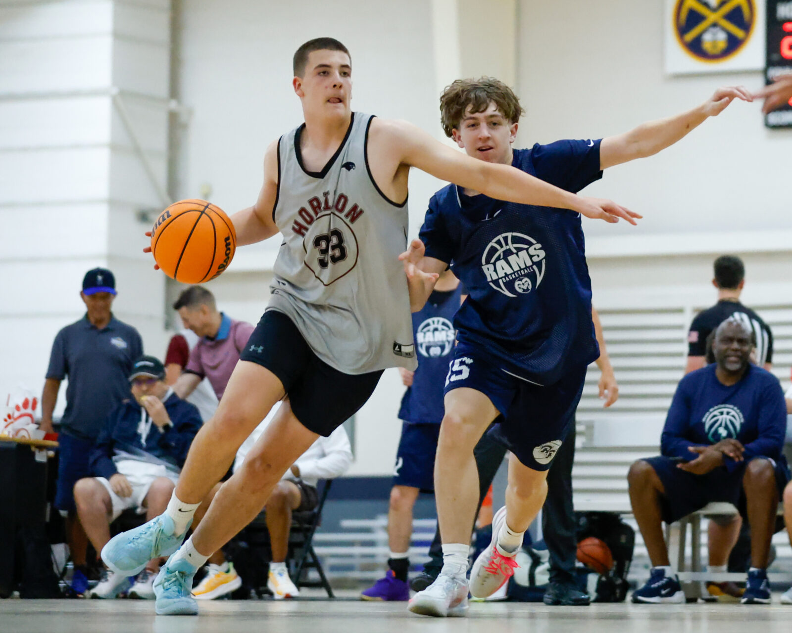 Frederick, Horizon boys basketball compete at Gold Crown camp