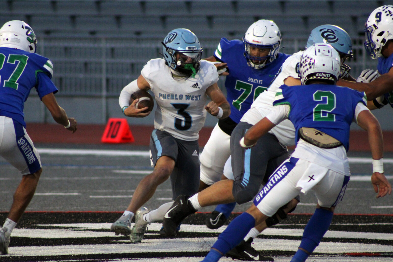 Football semifinal teams in Class 5A, 4A and 3A battle it out