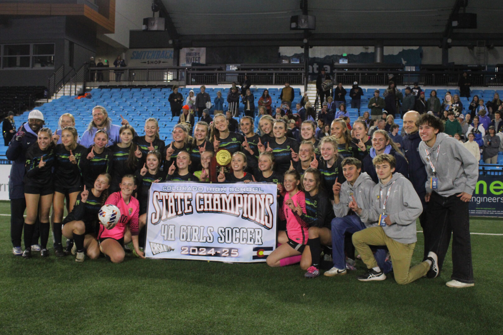 Evergreen out kicks Windsor to repeat as 4A girls soccer champion