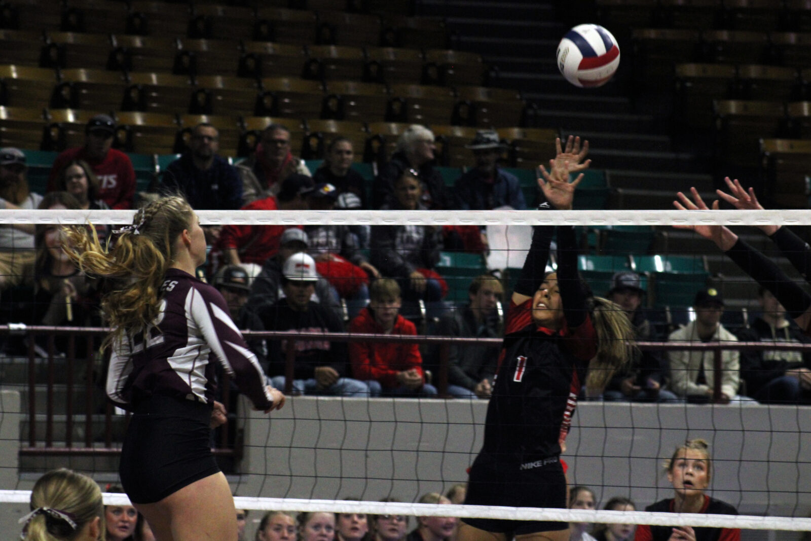 Day 2 of the CHSAA girls volleyball state tournaments