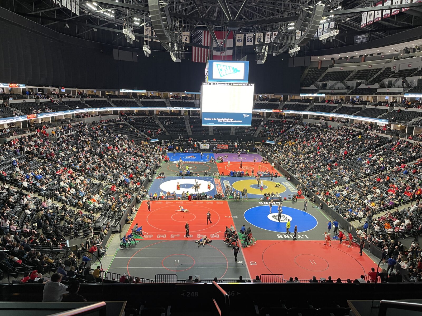 Recapping Day 2 of the CHSAA state wrestling tournament