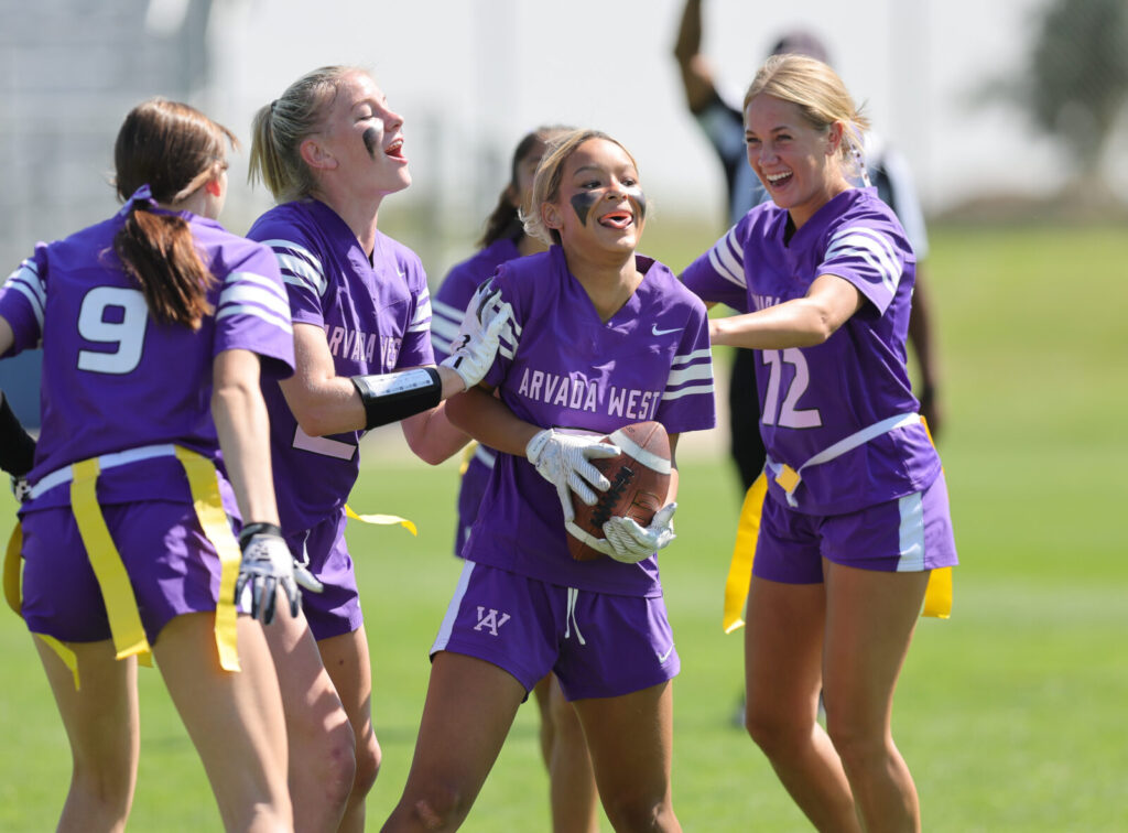 The Class 5A flag football state tournament bracket