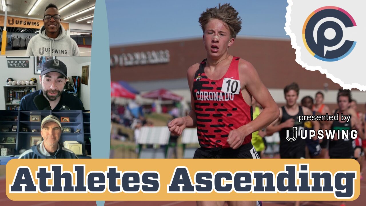 Big track and field results showing the development of athletes